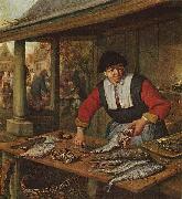 Die Fischverkauferin adriaen van ostade